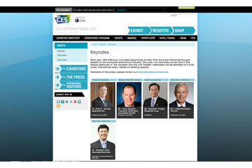 【CES 2013】まもなく開幕！オープニングキーノートにはパナソニック津賀社長が登壇 画像