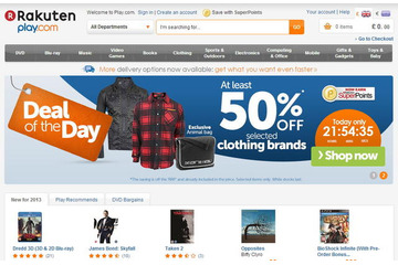 楽天、英国の「Play.com」の直販事業を終了 画像