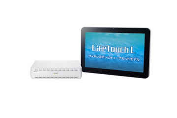 NEC、10.1型タブレット「LifeTouch L」にテレビチューナーセットモデル 画像