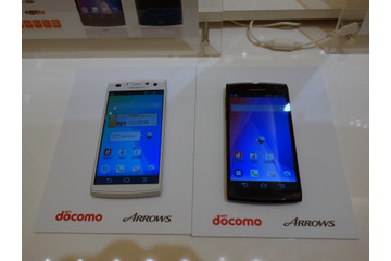 【ドコモ 2013春モデル:動画】1.7GHzクアッドコア&5インチフルHDディスプレイ搭載「ARROWS X」 画像