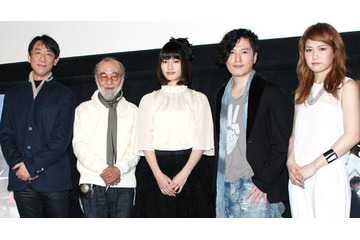 『さよならドビュッシー』初日舞台挨拶 橋本愛はロシアの冬 画像