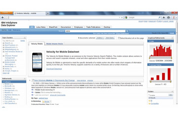 日本IBM、社内の全データを可視化するビッグデータ探索ソフト「Data Explorer V8.2」発売 画像