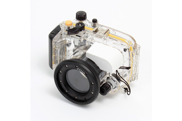 「サイバーショット」の高機能機「DSC-RX100」で水中撮影を可能にする防水ケース 画像