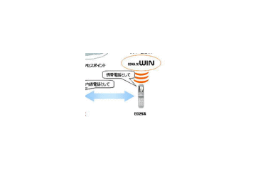 CTCとKDDI、無線LAN対応au携帯電話を活用した企業向けIP電話ソリューションで協業 画像