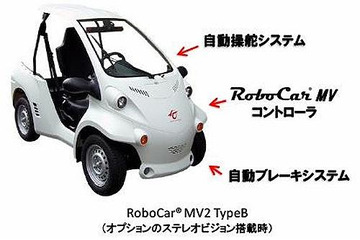 ZMP、自動運転可能な超小型EV・RoboCar MV2 を販売開始 画像