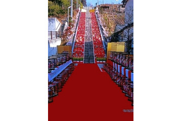 百段階段でひなまつり開催　3月3日、茨城県大子町 画像