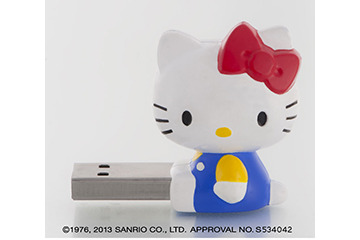 東芝、「ハローキティ」USBメモリ＆SDHCカード……今後も“キャラメモリ”を展開 画像