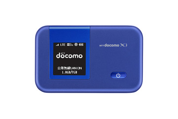 NTTドコモ、最大112.5Mbps対応のモバイルWi-Fiルーター「HW-02E」 画像