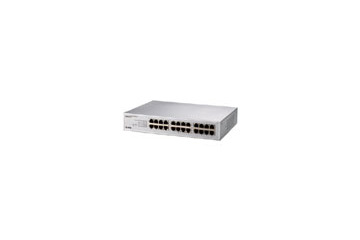 プラネックス、1万7,640円ながらもVLAN/QoSに対応する24ポート高機能スイッチングハブ 画像