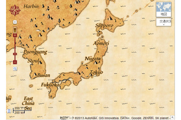 財宝はどこに? Googleマップが「宝の地図」に……エイプリルフール 画像