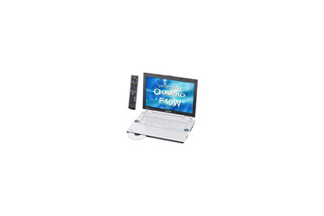 東芝、AVノートPC「Qosmio F40」シリーズにWeb限定モデル——最新Centrino Duoを採用 画像