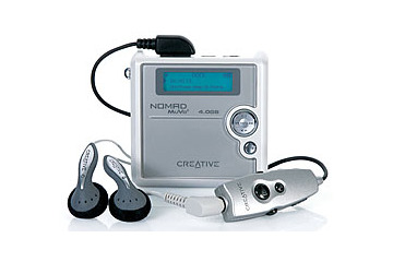 クリエイティブメディア、ポータブルプレーヤー「NOMAD MuVo2」のリモコン付きモデル 画像
