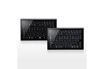 タッチセンサー採用のBluetoothキーボード……タッチパッド機能も搭載 画像