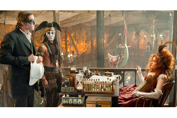 『ローン・レンジャー』ヘレナ・ボナム=カーターが語る 「赤」が彩る謎の女の魅力とは? 画像