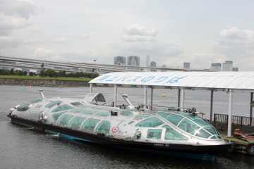 【SPEED TEST】隅田川・横浜の水上バスで通信速度をチェック! 画像