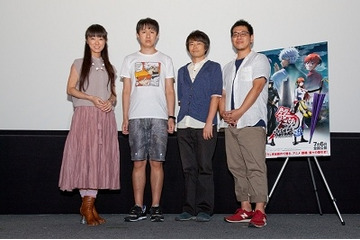 観客動員100万人突破 「映画銀魂 完結篇」大阪・舞台挨拶で万事屋キャスト集合 画像