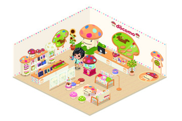 「LINE PLAY」にドコモ公式アバターが登場……ドコモダケ「LINE」スタンプも同日配信 画像