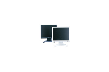 バッファロー、省エネ機能を搭載するシンプル設計の17型液晶ディスプレイ 画像