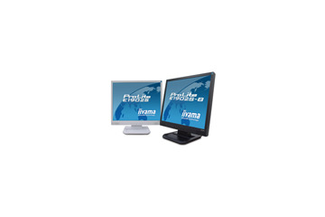 iiyama、デジタル/アナログ入力を装備する中間階調域2m/秒の19型液晶ディスプレイ 画像