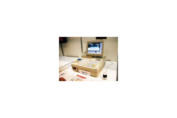 日立、社員食堂にカードも不要の指静脈認証システムを導入！実機を展示デモ 画像