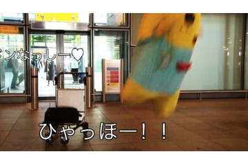 ふなっしーが海外初出荷!!　英ロンドンへ旅立つ［動画］ 画像