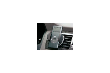 ブライトンネット、iPodやケータイ用のコンパクトな車載ホルダー 画像