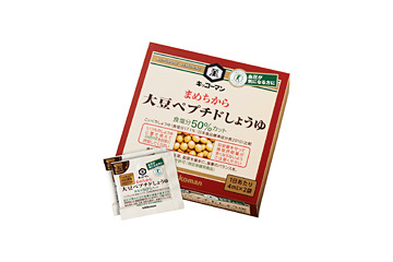 『まめちから 大豆ペプチドしょうゆ』　こだわり便で発売 画像