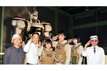 実物大“パトレイバー”お披露目! 画像