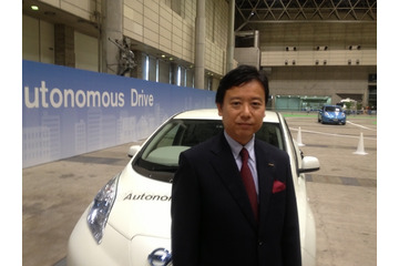 【CEATEC 2013 Vol.27】日産浅見常務、自動運転技術は競争と協調が不可欠 画像