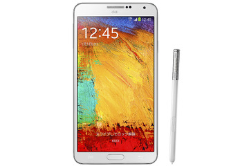 【au2013年冬モデル】Android 4.3搭載のハイスペックスマホ「GALAXY Note 3 SCL22」……ペン操作機能が拡充 画像