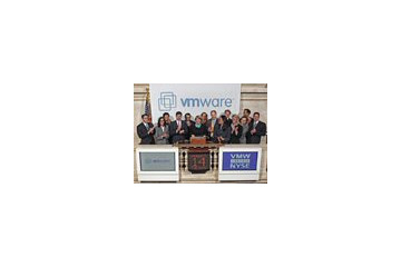 米VMware、ニューヨーク証券取引所で取引開始! 画像