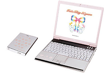NECとサンリオ、ハローキティのオフィシャルノートPCを限定販売 画像