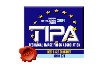 ニコン D70がTIPA ベストコンシューマーデジタル一眼レフカメラ 2004を受賞 画像
