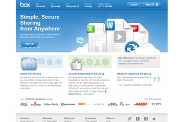 三井情報、企業向けにBox社のクラウド型ファイル共有サービスを提供開始……容量無制限 画像