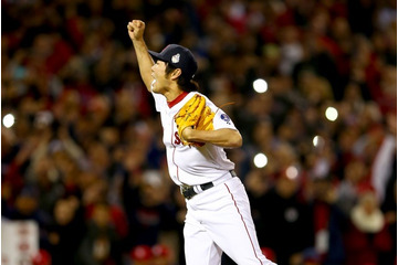 上原が胴上げ投手、Rソックス優勝　MLBワールドシリーズ［フォトレポート］ 画像