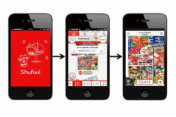 見たいチラシがすぐ見られる!! 「シュフーチラシアプリ」リニューアル 画像
