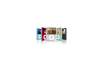 アップル、ビデオ再生機能を搭載した新デザインの第3世代iPod nano 画像