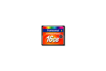 トランセンド、容量16GBのUDMA対応133倍速コンパクトフラッシュ 画像