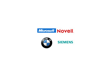 独SiemensとBMW、「ミックスドソース」にMicrosoftとNovellによる相互運用ノウハウを活用 画像