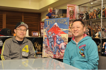 アベンジャーズ×キン肉マン、最強ダッグが実現! ゆでたまごがイラスト 画像