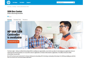 日本HP、SDN制御ソフト「HP VAN SDN Controller」発表 画像