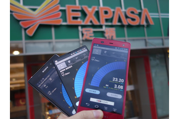 【SPEED TEST】帰省ラッシュピーク目前!東名高速SAでスマホの通信速度をチェック 画像