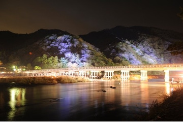 嵐山を幻想的にライトアップ!「京都・嵐山花灯路」14日から 画像