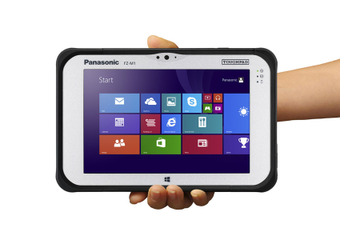 【CES 2014】パナソニック、堅牢「TOUGHPAD」に7型Windowsモデル……Haswell搭載でファンレスに 画像