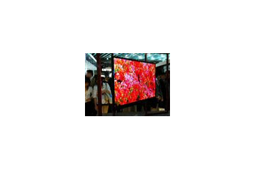 【CEATEC 2007 Vol.9】薄型から超薄型へ!厚さ22mmの次世代薄型テレビの試作品が展示中<更新:動画追加> 画像