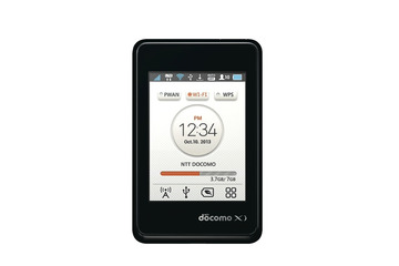 NTTドコモ、スマホへの給電も可能な3型液晶搭載のモバイルWi-Fiルータ「Wi-Fi STATION L-02F」22日発売 画像