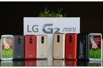 【MWC 2014 Vol.13】LG、予告していた4.7インチ「LG G2 mini」を発表……Android 4.4&背面ボタン搭載 画像