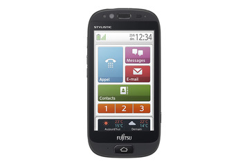 【MWC 2014 Vol.41】富士通、仏で“らくらくスマートフォン”を今秋発売 画像