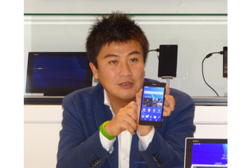 【MWC 2014 Vol.47】ソニーモバイル・黒住氏インタビュー……Xperia Z2はどこが進化した? 画像