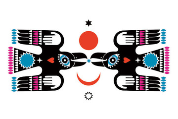 切り絵作家・riya個展「トリックスター」　2月14日より 画像